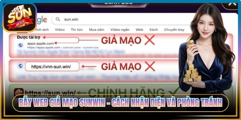 Bẫy Web Giả Mạo Sunwin
