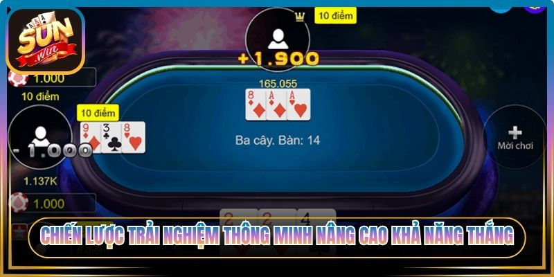 Chiến lược trải nghiệm thông minh nâng cao khả năng thắng