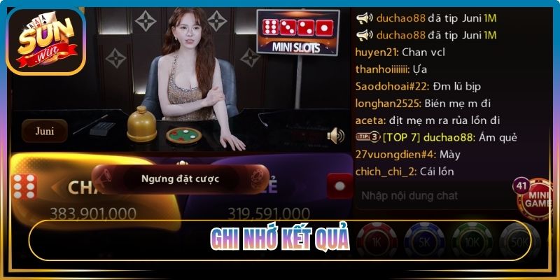 Ghi nhớ kết quả
