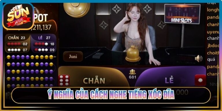 Cách Nghe Tiếng Xóc Đĩa