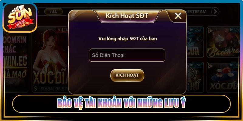 Bảo vệ tài khoản với những lưu ý