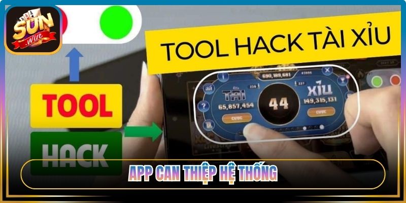 App can thiệp hệ thống