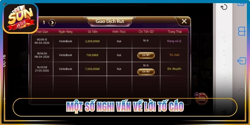 Một số nghi vấn về lời tố cáo