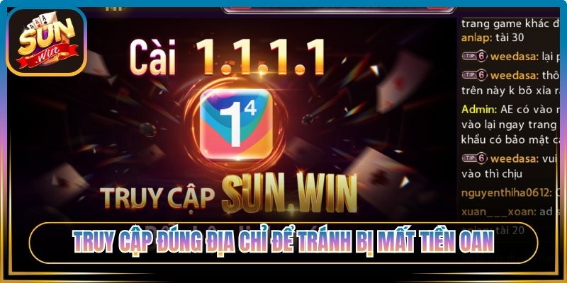 Truy cập đúng địa chỉ để tránh bị mất tiền oan